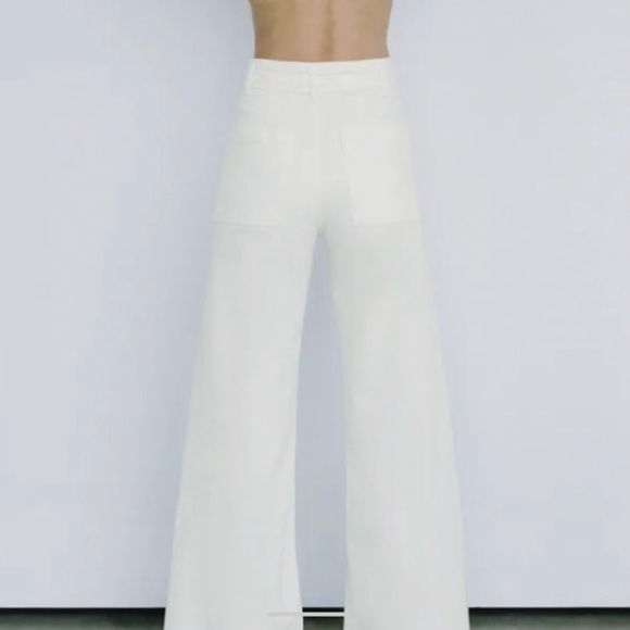 ZARA // The Marine Straight in Off-White - Picture 5 of 7